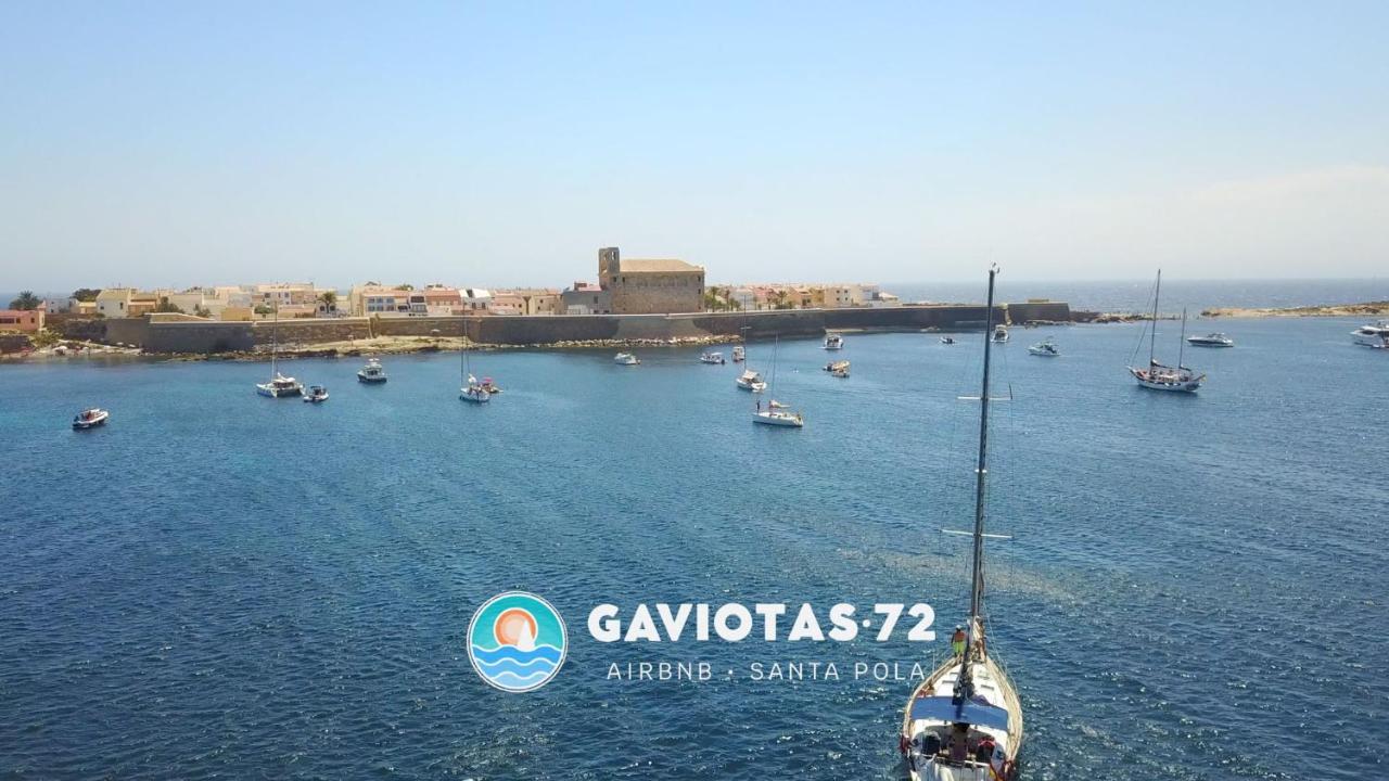 Nuevo A Estrenar. Vistas Al Mar, Terraza, Ascensor Daire Santa Pola Dış mekan fotoğraf